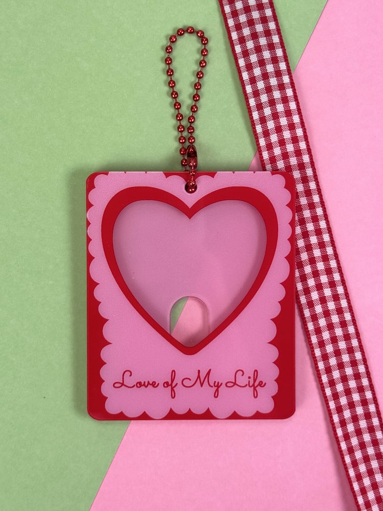 Image of Love of My Life Holder Keychain