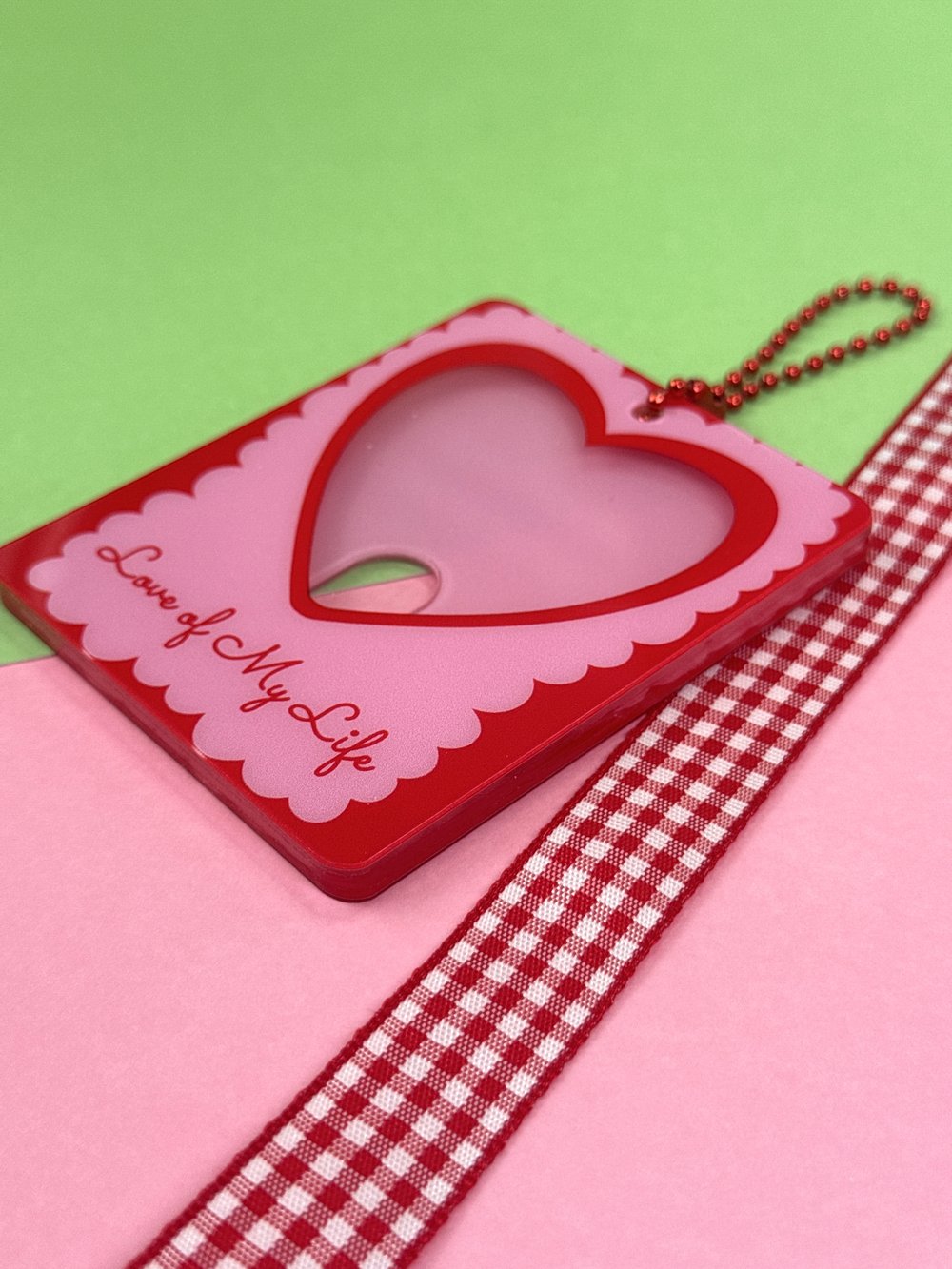 Image of Love of My Life Holder Keychain