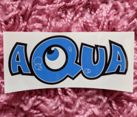 Image 1 of AQUA sticker 
