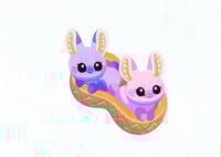 Peanut Bunnies (Painting)
