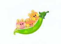 Hamster Pea Pod (Painting)