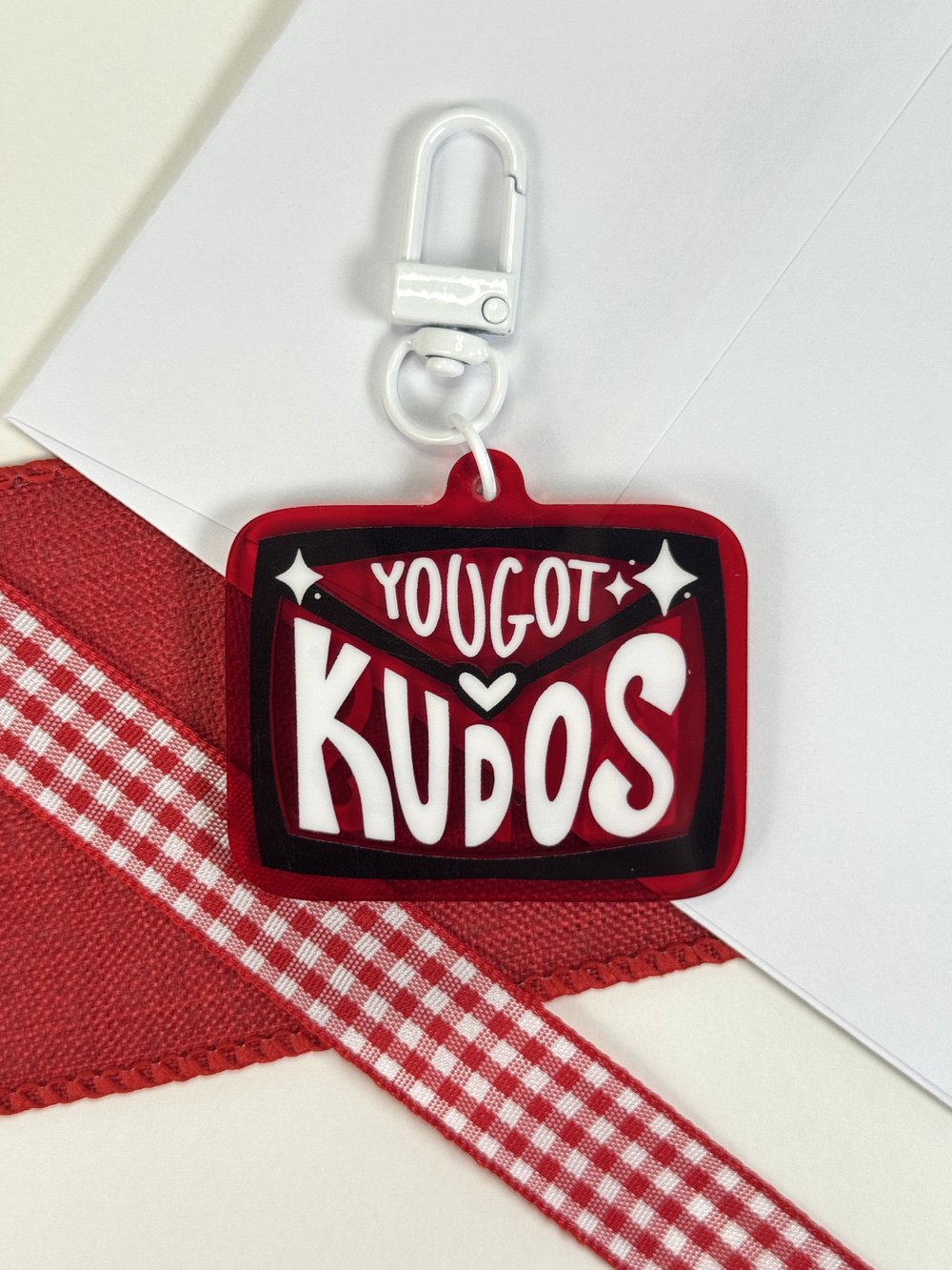 Image of You've Got Kudos Acrylic Keychain Set