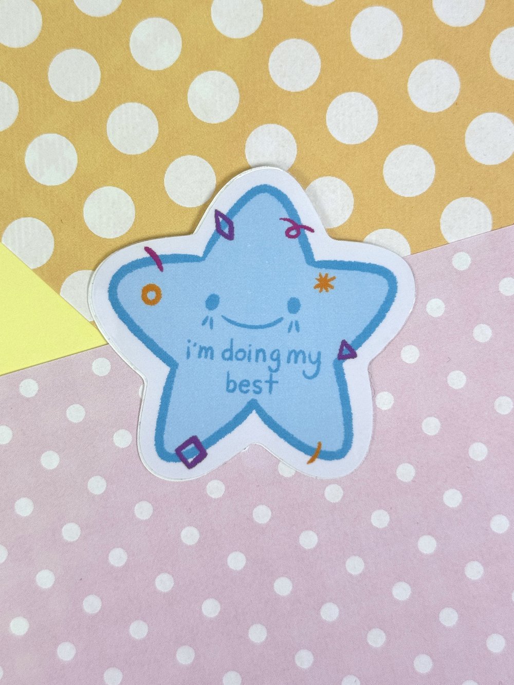 Image of I'm Doing My Best Vinyl Sticker