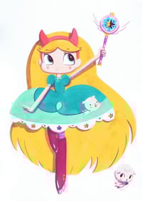 Star Butterfly & Laser Puppy