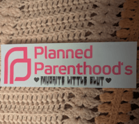 Image 1 of Favorite slut bumper sticker