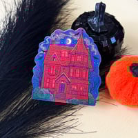 Image 1 of Haunted House Vinyl Sticker