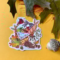 Image 1 of Autumn Apple Picking - Vinyl Sticker