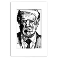 Image 2 of Donald Trump | 4x6 | Original Wild Ink Drawing