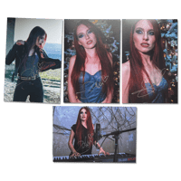 Set of 4 signed Pictures (CHRISTMAS EDITION)