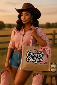 Image 3 of ChocLIT Cowgirl Tote