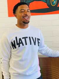 Image 1 of LA NATIVE White Crewneck 