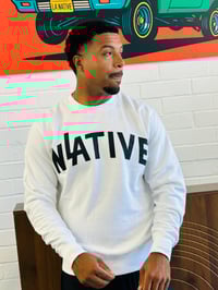Image 3 of LA NATIVE White Crewneck 