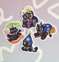 Image 1 of Tuffy - Set of 4 - Transparent Stickers