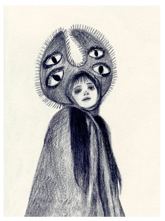 All seeing  ~ Giclee print