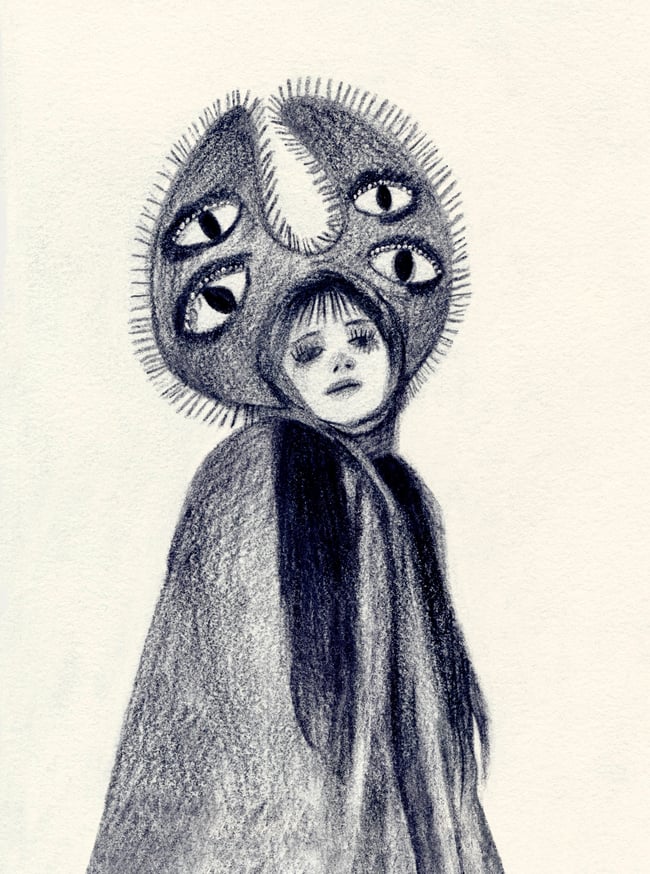 All seeing  ~ Giclee print