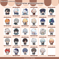 Image 1 of Hoyoverse Phonecharms