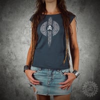 Image 1 of T-SHIRT SAYAGATA CIRCLE DENIM
