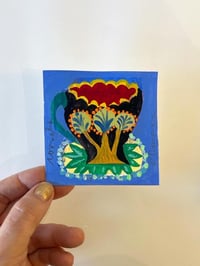 Image 3 of square miniature work on paper 