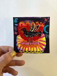 Image 5 of square miniature work on paper 