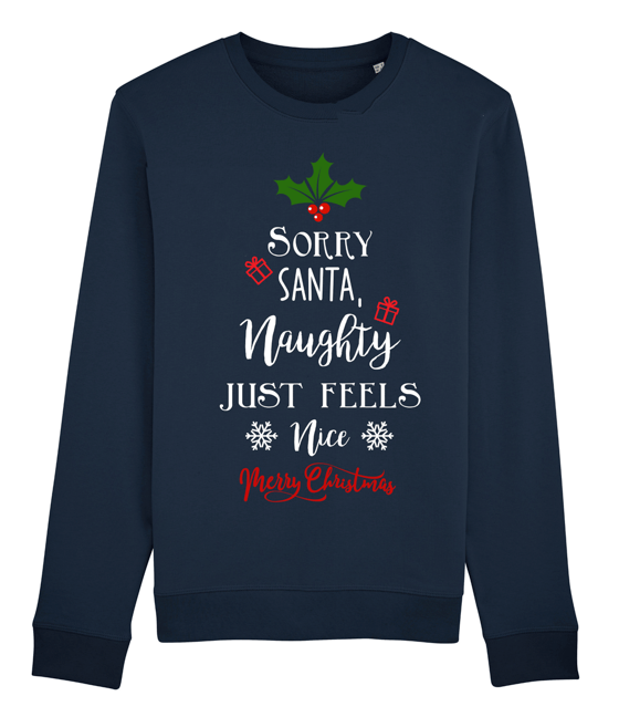 Image of Sorry Santa Printed Sweatshirt