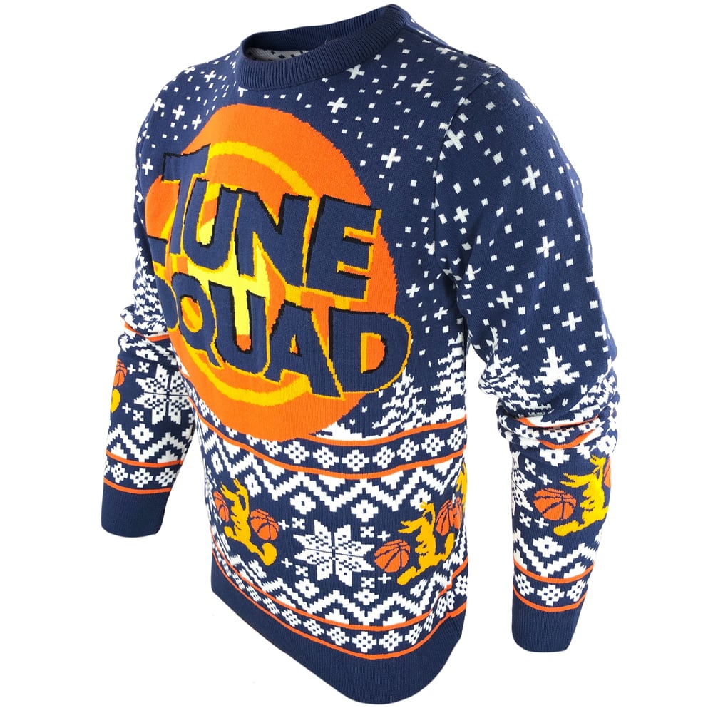 Image of Officially Licensed Navy Space Jam Knitted Jumper