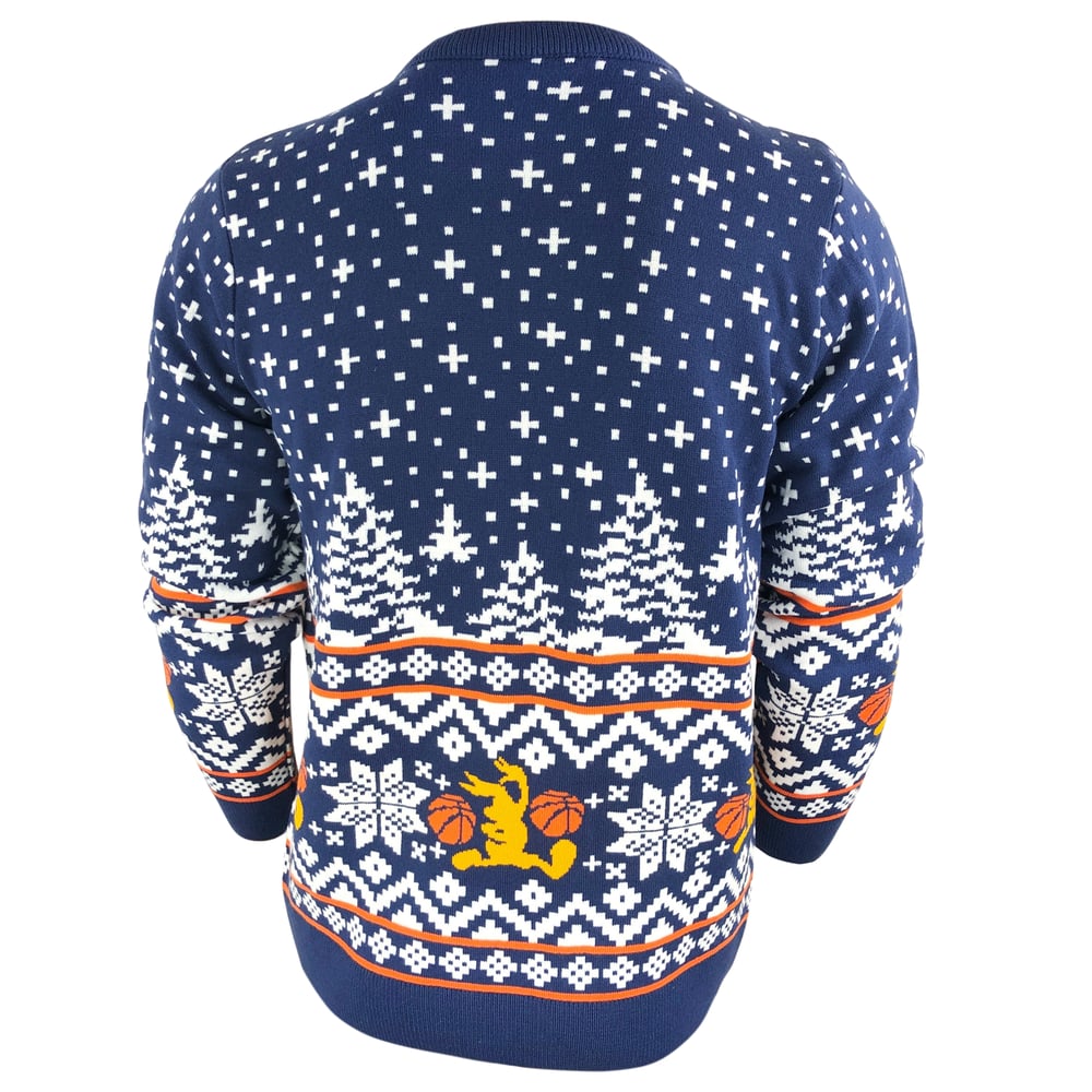 Image of Officially Licensed Navy Space Jam Knitted Jumper