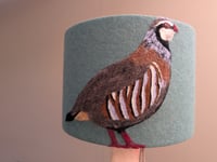 Red Legged Partridge Lampshade 