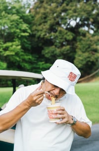 Image 4 of CupNoodle × CLUBHAUS BucketHat - White [2025]