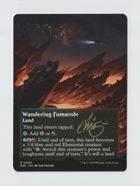 Image 1 of Wandering Fumerole Artist Proof MtG card