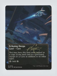 Image 1 of Echoing Deeps Artist Proof MtG card