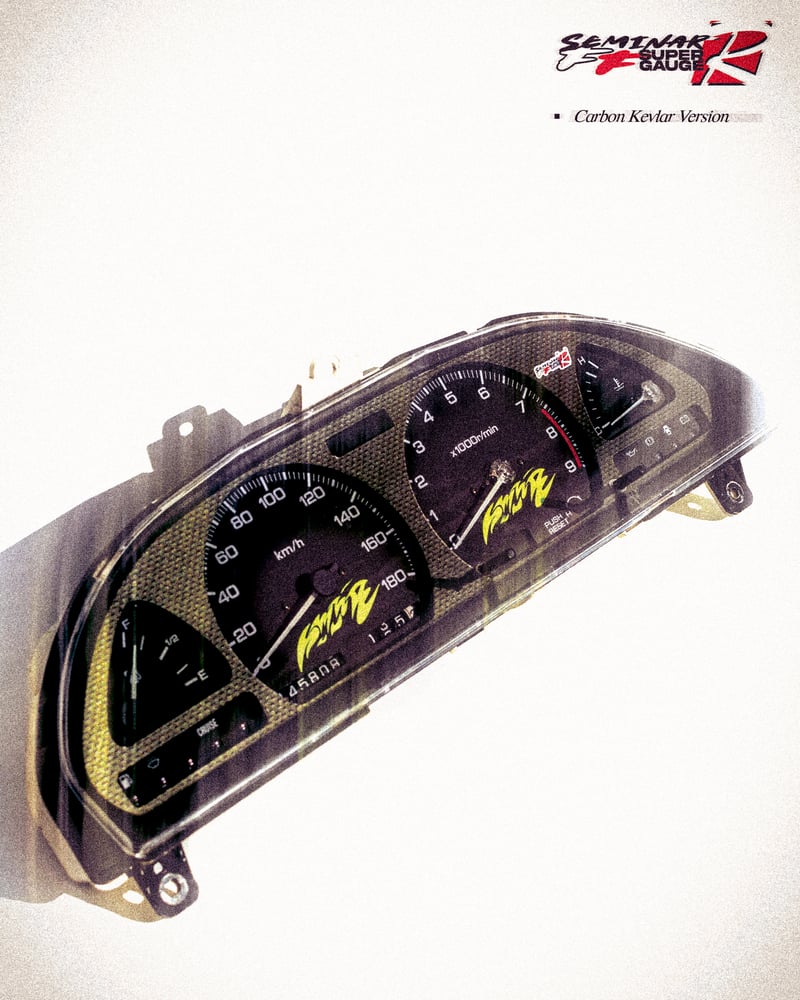 FF-R Super Gauge - S13 Cluster Overlay