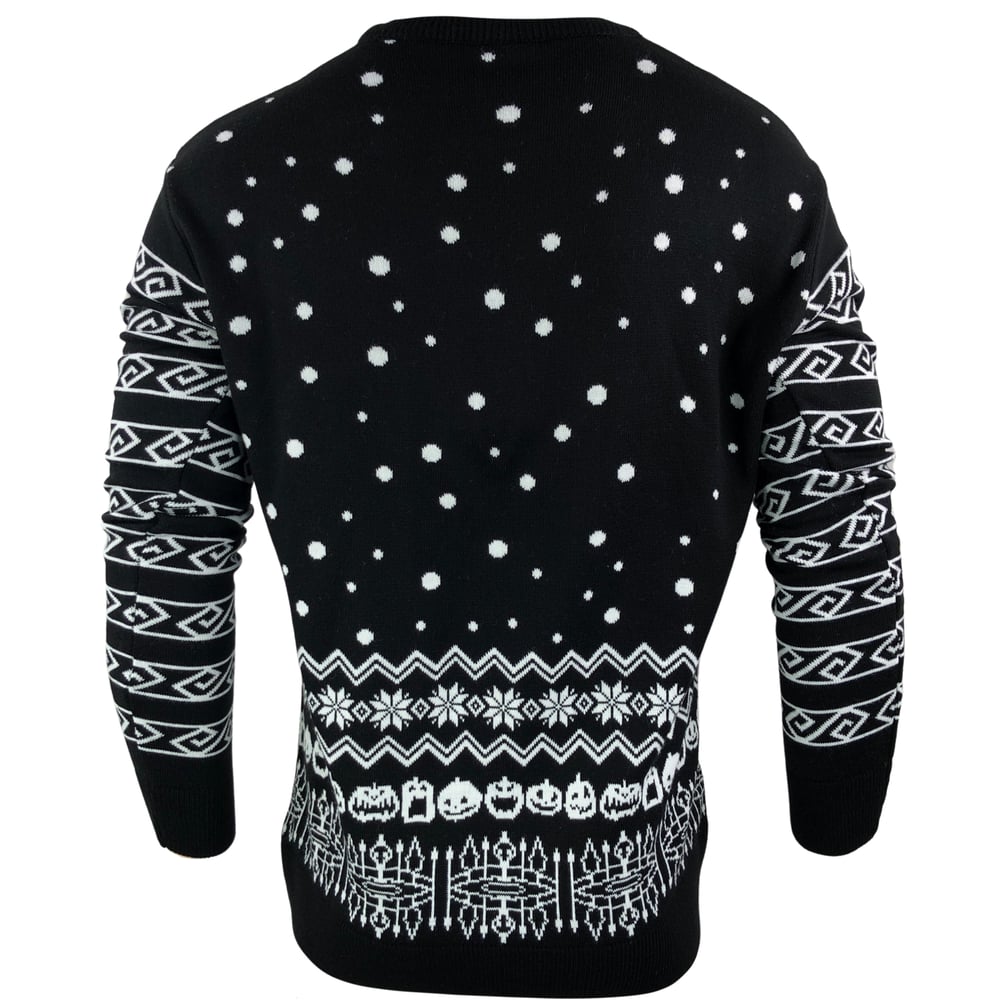 Image of Officially Licensed Jack Skellington Nightmare Before Christmas Knitted Jumper