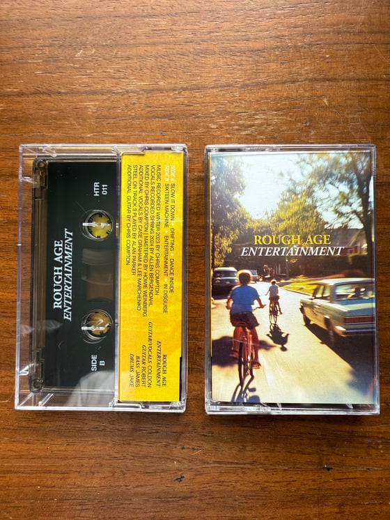 Image of ROUGH AGE- "Entertainment" LP Cassette