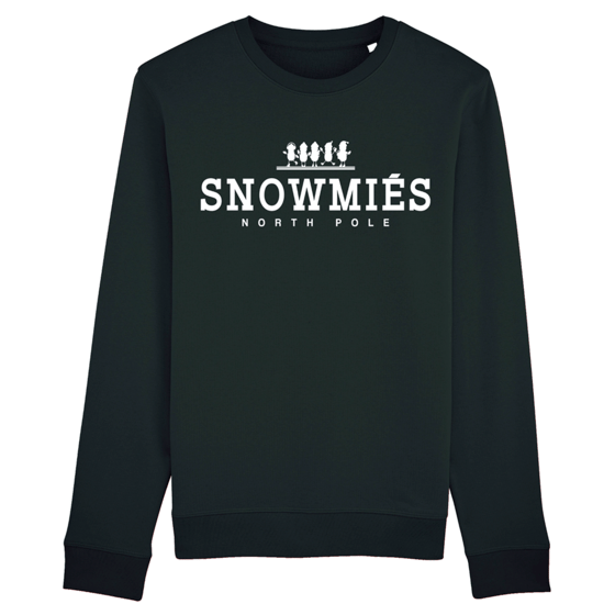 Image of Chillin With My Snowmies Funny Printed Sweatshirt