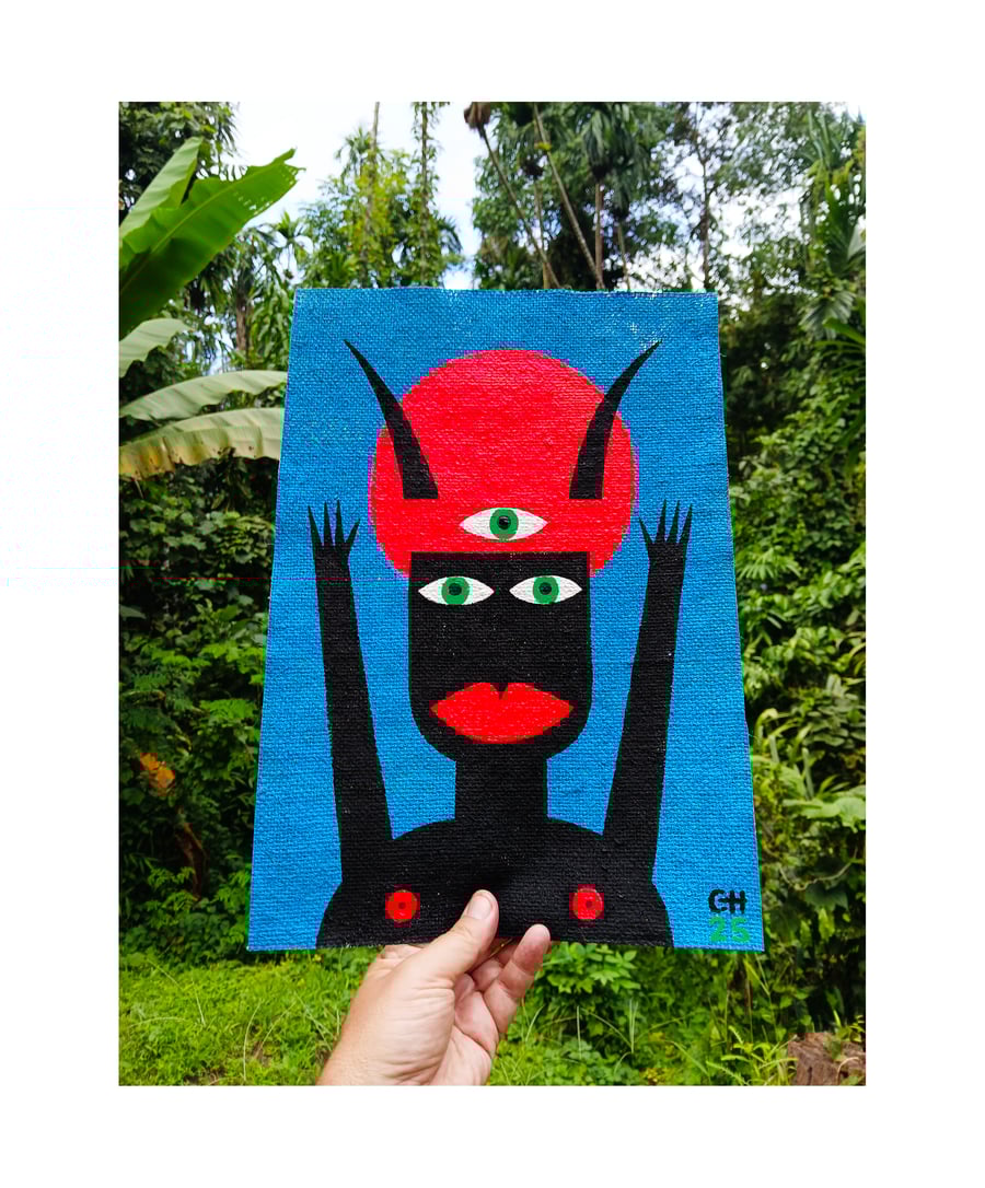 Image of BLACK MAGIC DEVIL WOMAN