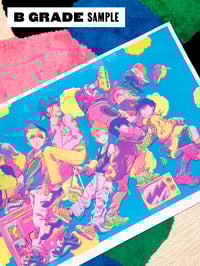 Image 5 of 【L】MOB PSYCHO 100 — YOU NEVER WALK ALONE! (RISO PRINT)