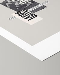 Image 3 of Leeds United Vintage Programme Collage – Football Art Print – Series 2