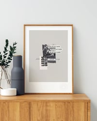 Image 4 of Leeds United Vintage Programme Collage – Football Art Print – Series 2