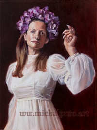 1kw, original painting, 30x40cm