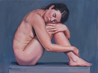 JR, original painting, 40x30cm