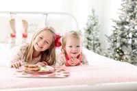 Cookies and Milk in PJs