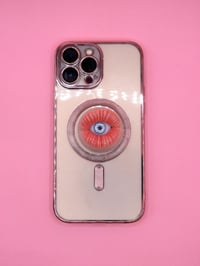 Image 2 of Pop Surreal Mouth with Eye Phone Charm