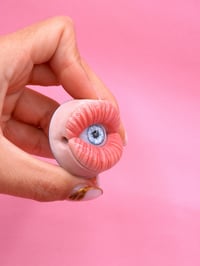 Image 4 of Pop Surreal Mouth with Eye Phone Charm