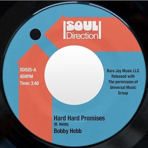 Image of Bobby Hebb / Alice Clark - Hard Hard Promises - Limited Blue Vinyl - In Stock Now!