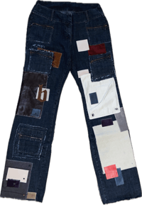 Image 1 of baby PATCHWURK DRAGjeans