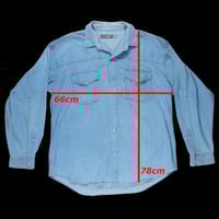 Image 4 of Walker blue denim shirt