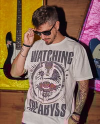 T-SHIRT - WATCHING THE ABYSS (WHITE VERSION)