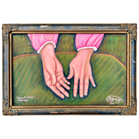 Vintage Hands Painting