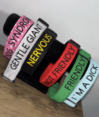 Image 1 of Decal For Collars . Leads & Lanyards- 25MM OR 38MM ONLY