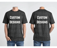 Custom Shirt Designed by DD Front and Back